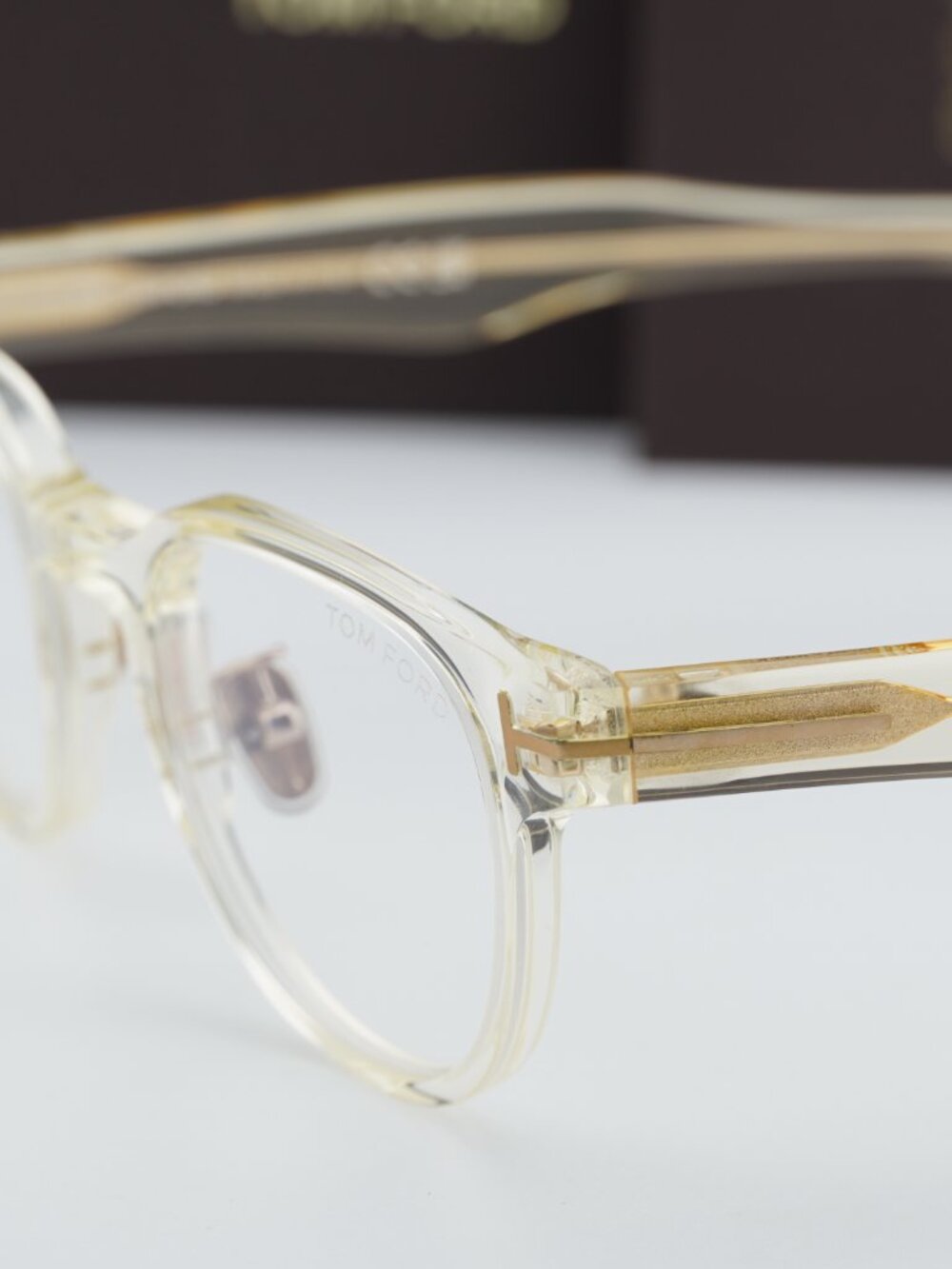 Tom Ford FT5783-D-B 039 Square Eyeglasses 47mm - Yellow/Blue Light Block - Picture 6 of 8